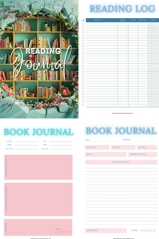 Digital Reading Journal by MDC