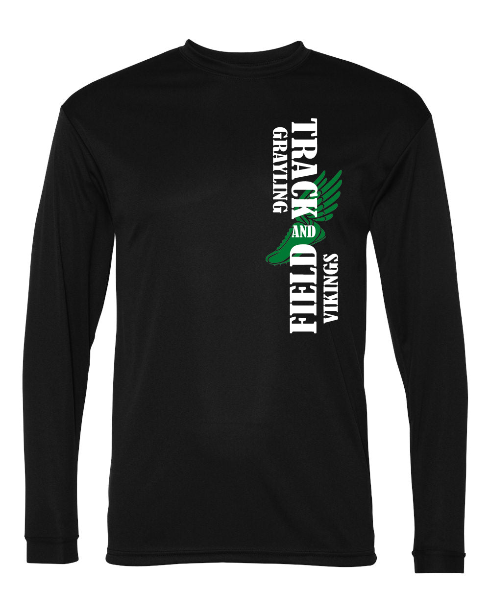 Vikings 2025 Track Long Sleeve Moisture Wicking Shirt