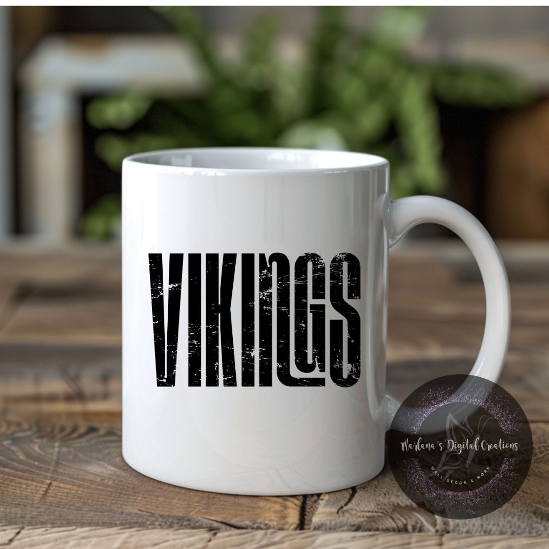 Distressed Vikings - Mug
