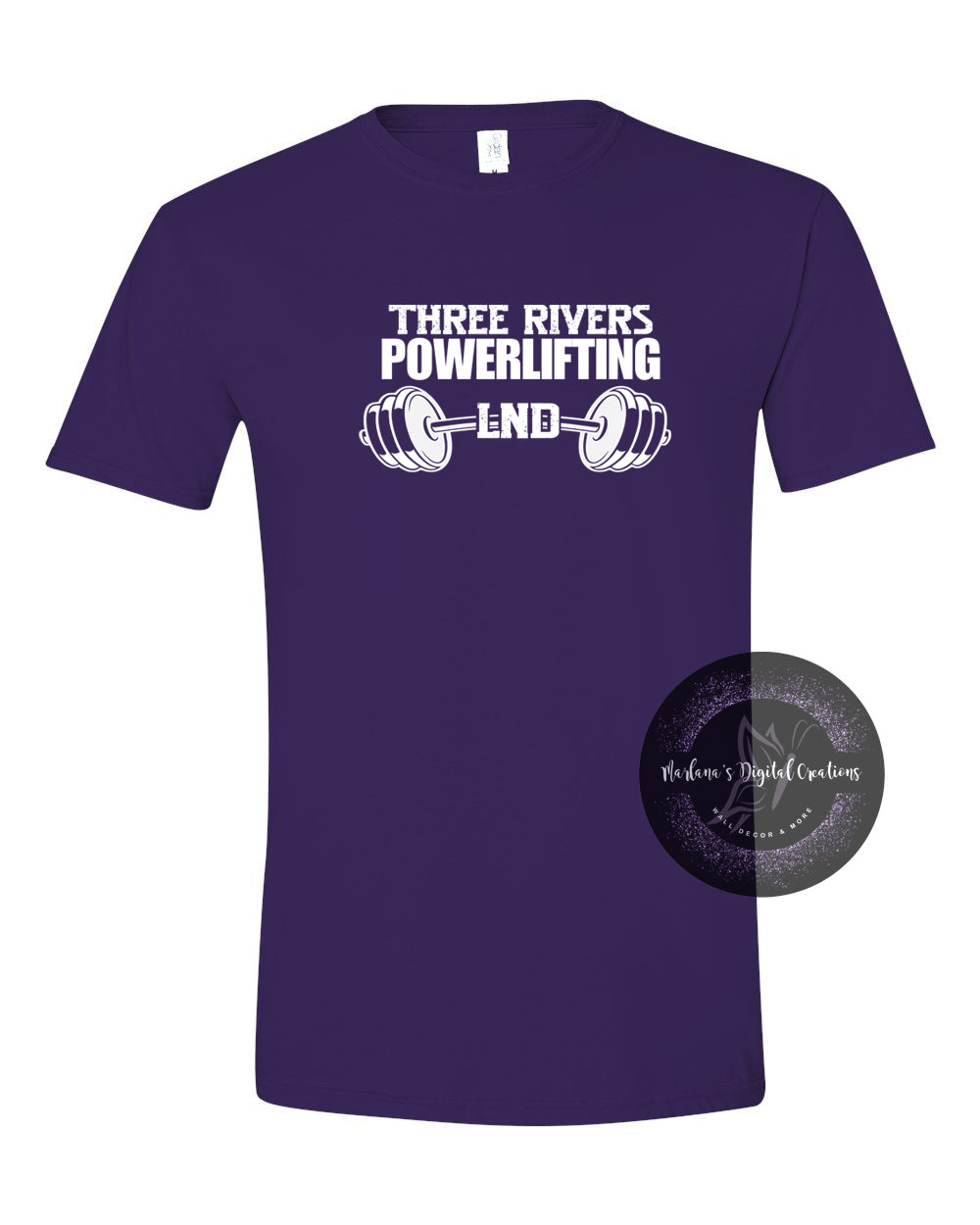 Three Rivers Powerlifting Tshirt 2025