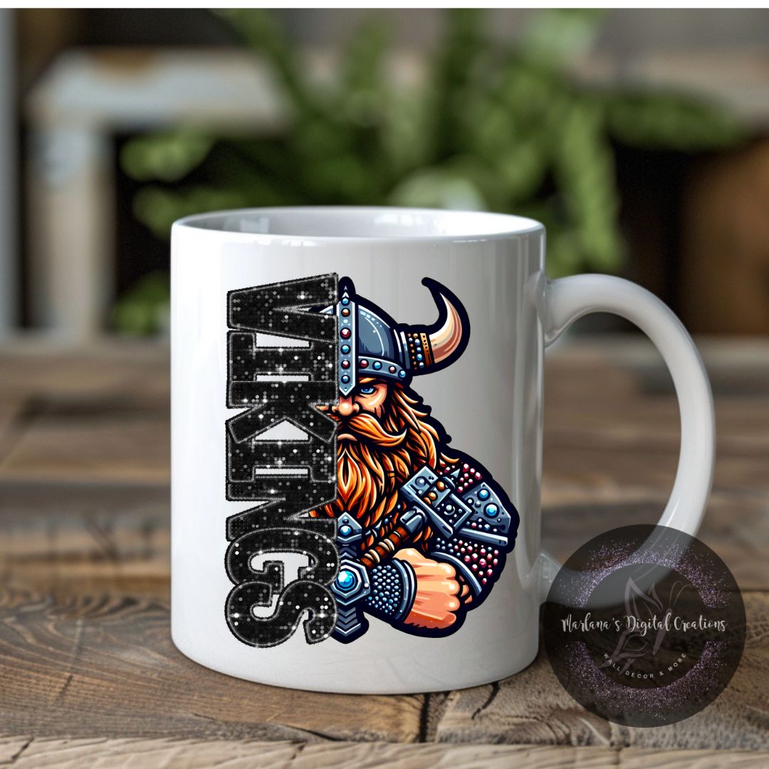 Glitter Vikings - Mug