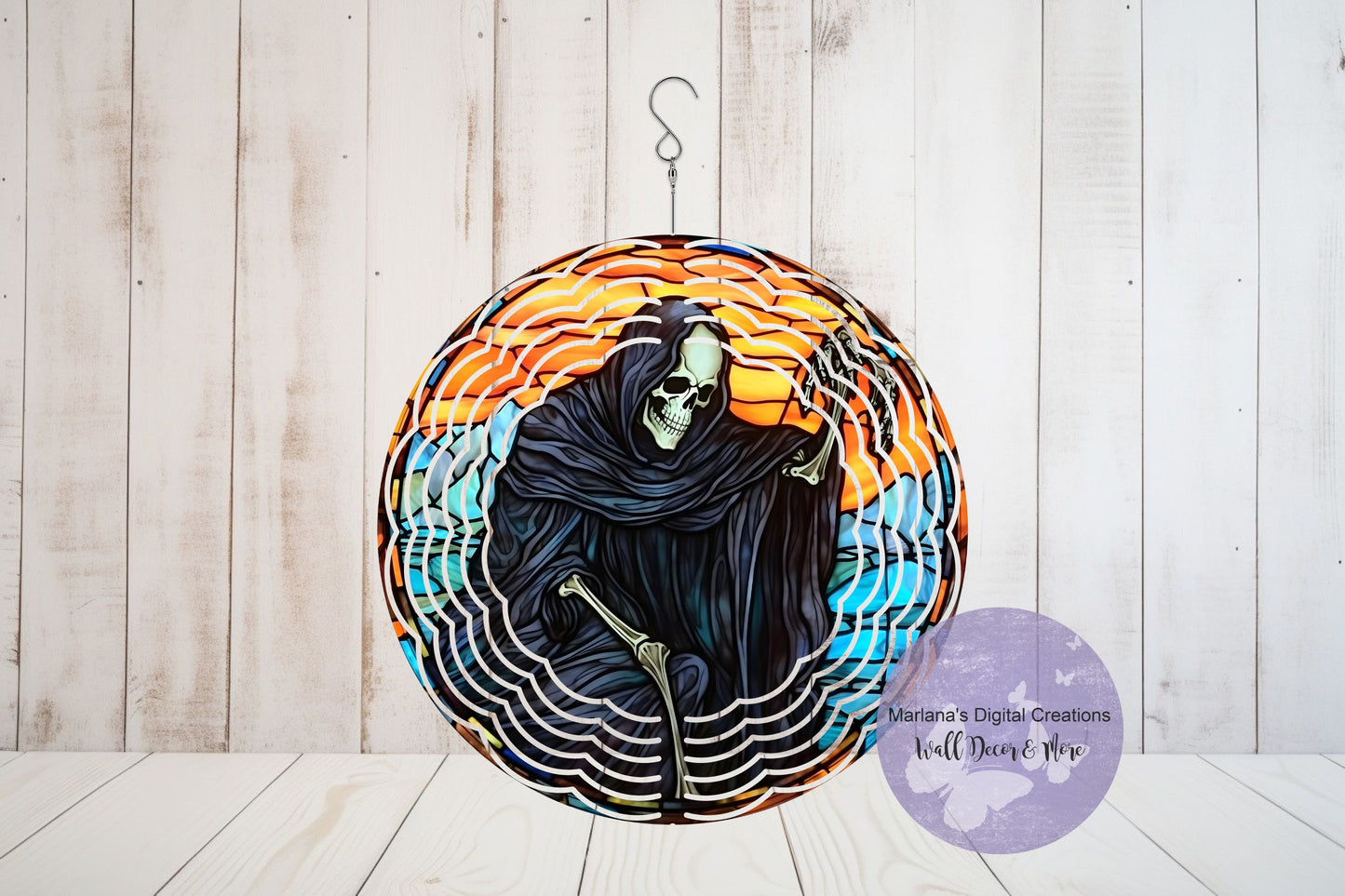 Halloween Reaper 188 - 6" Wind Spinner