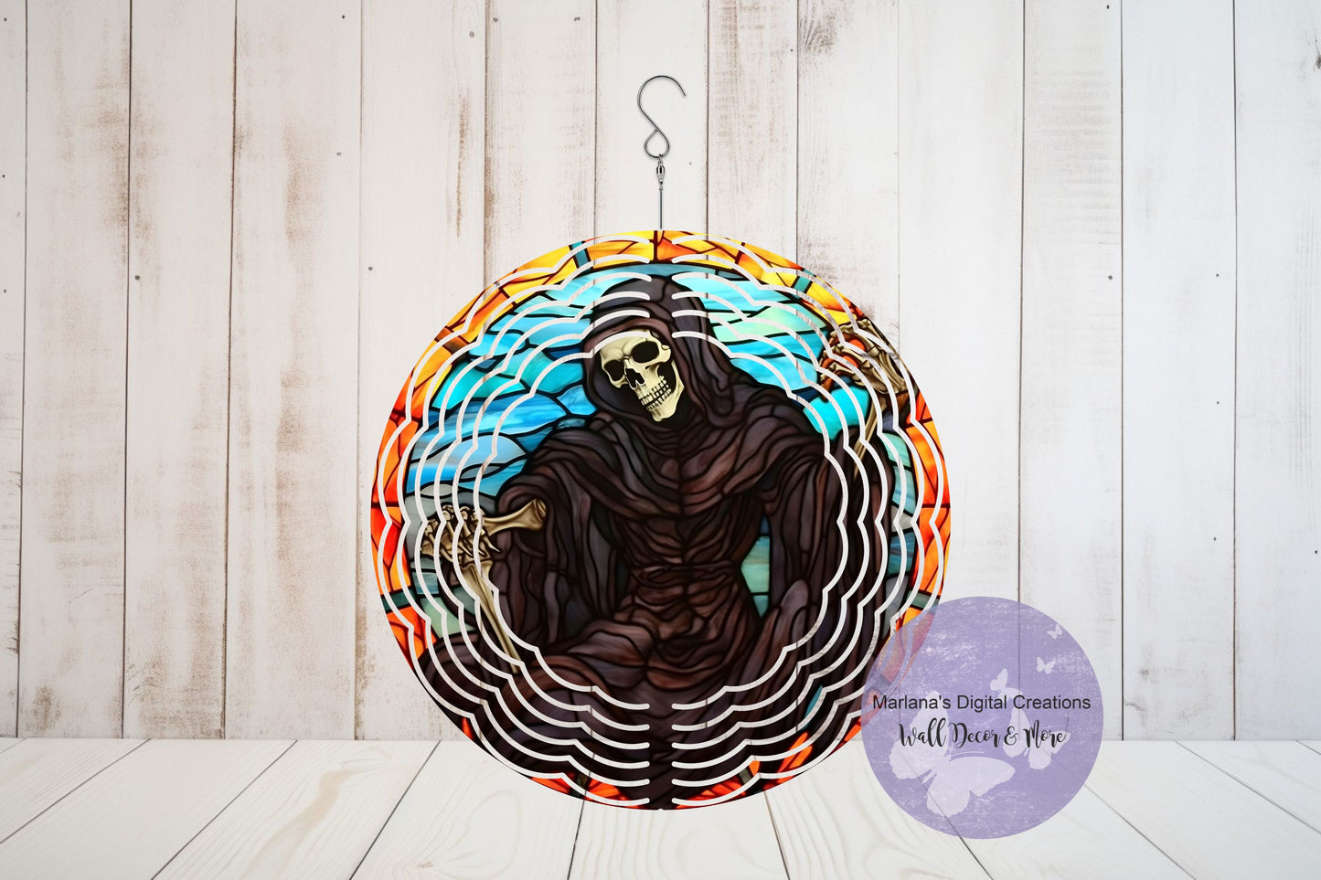 Halloween Reaper 190 - 6" Wind Spinner