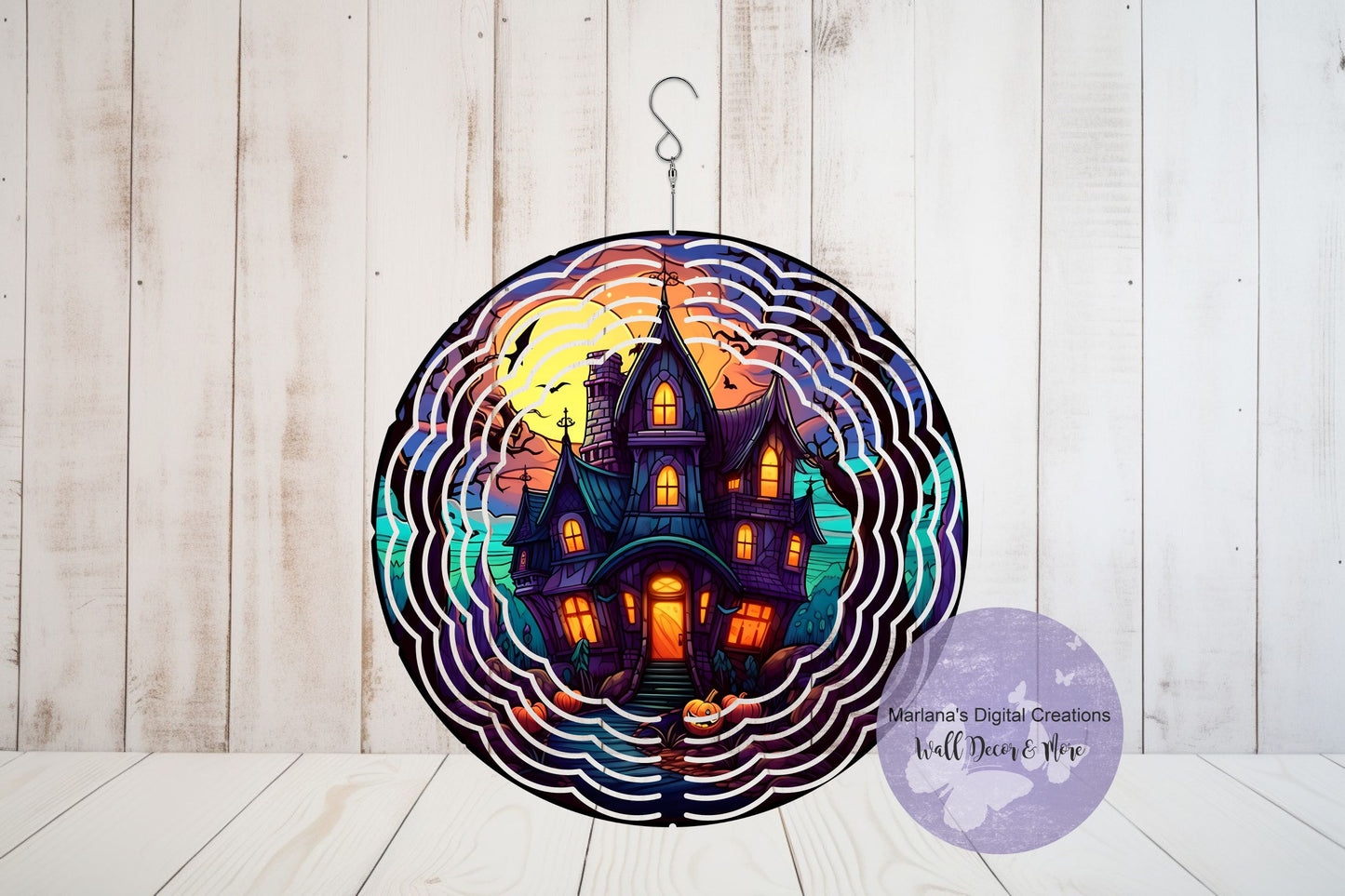 Halloween Haunted House 384 - 6" Wind Spinner