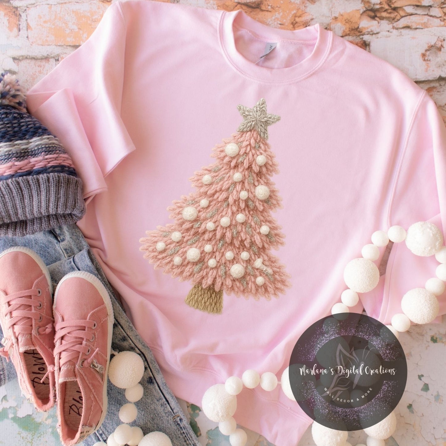 Christmas Tree 4 Yarn HMD