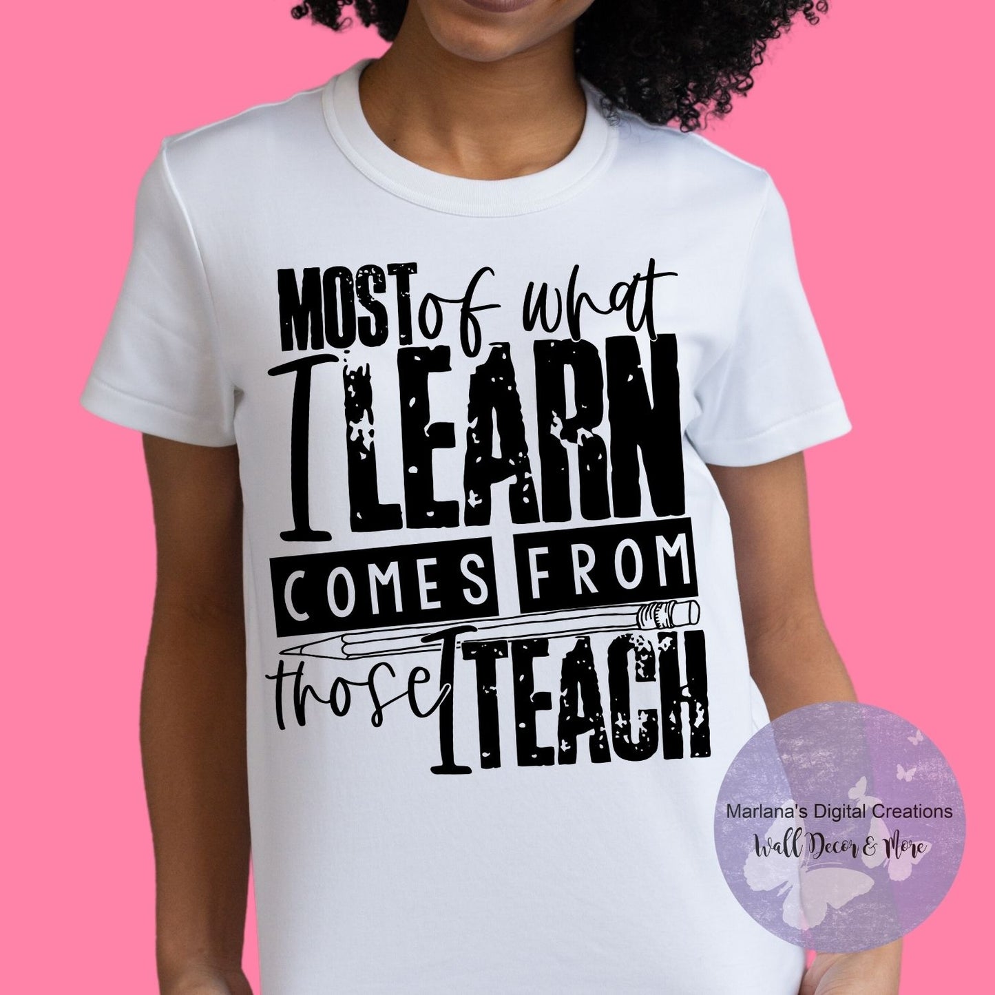 Most Of What I Learn Comes From Those I Teach HMD