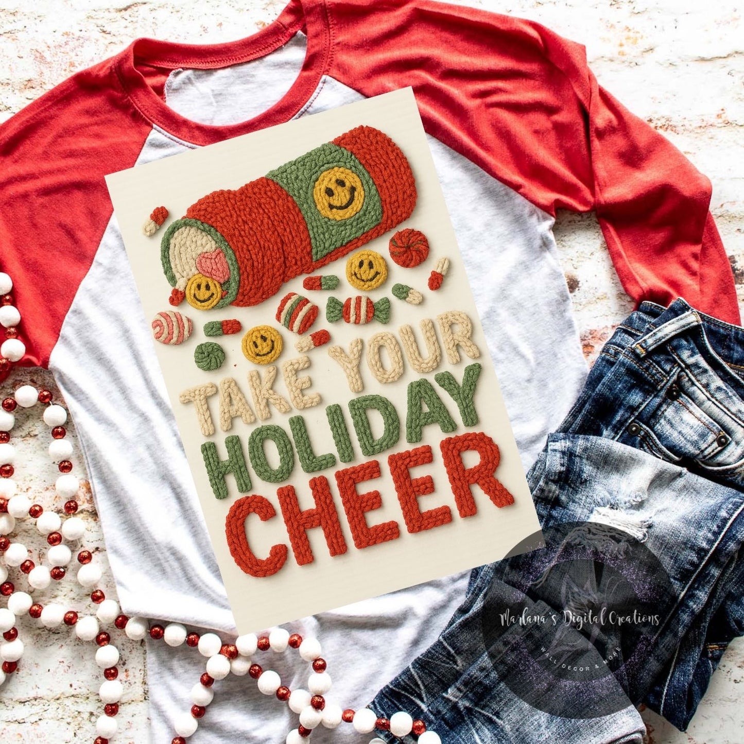 Take Your Holiday Cheer Yarn HMD