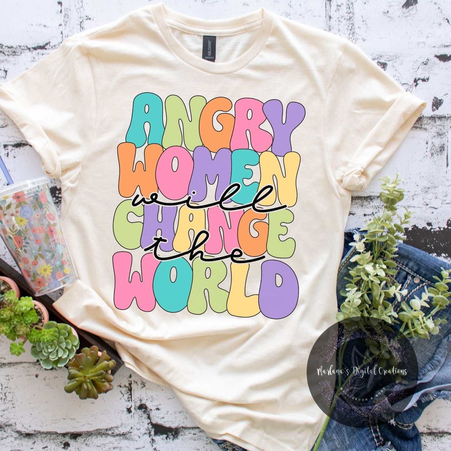 Angry Women Will Change The World HMD