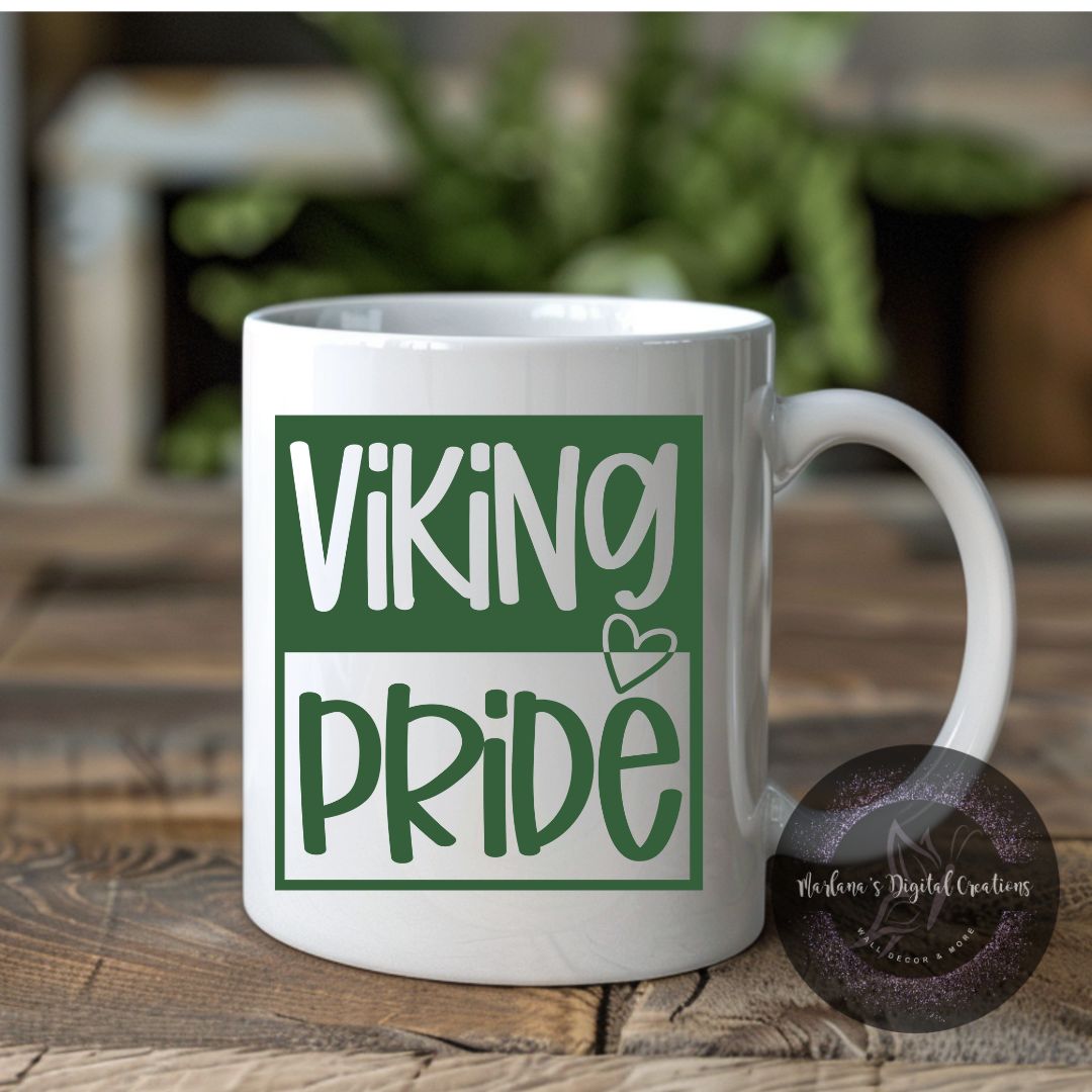 Viking Pride Heart - Mug