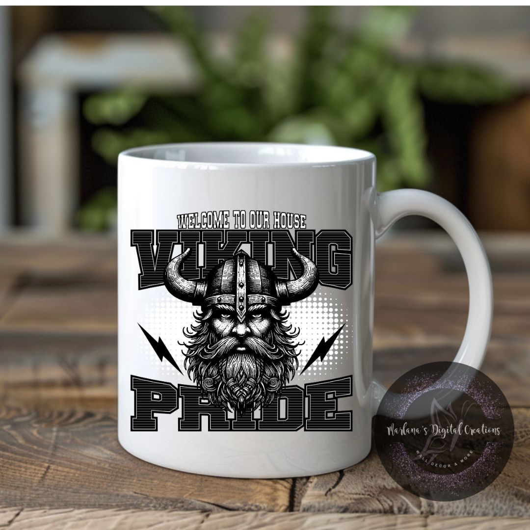 Welcome To Our House Viking Pride - Mug