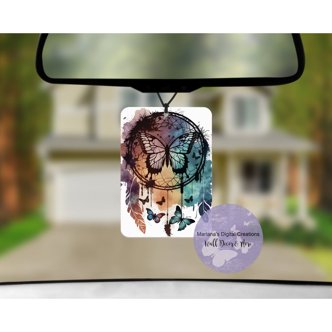 Butterfly Dream Catcher 80 Car Freshener