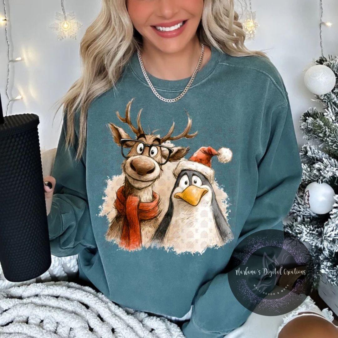 Christmas Friends CPC