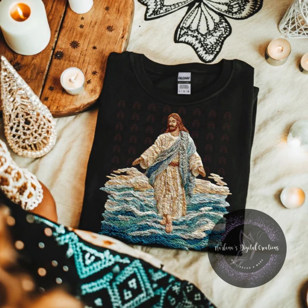 Crochet Jesus On Water Yarn CPC