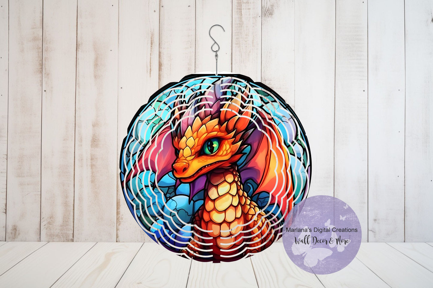 Dragon 338 - 6" Wind Spinner