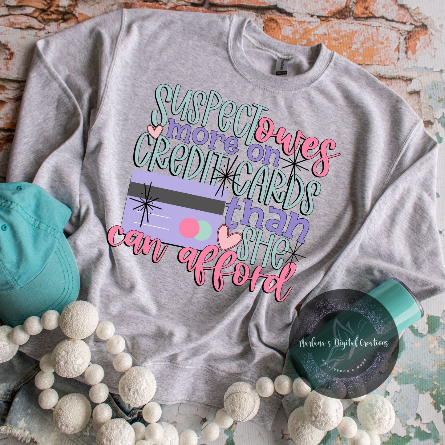 Suspect Owes More On Credit Cards Than She Can Afford HMD