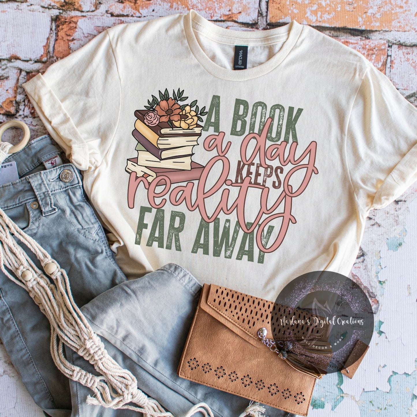 A Book A Day Keeps Reality Far Away HMD