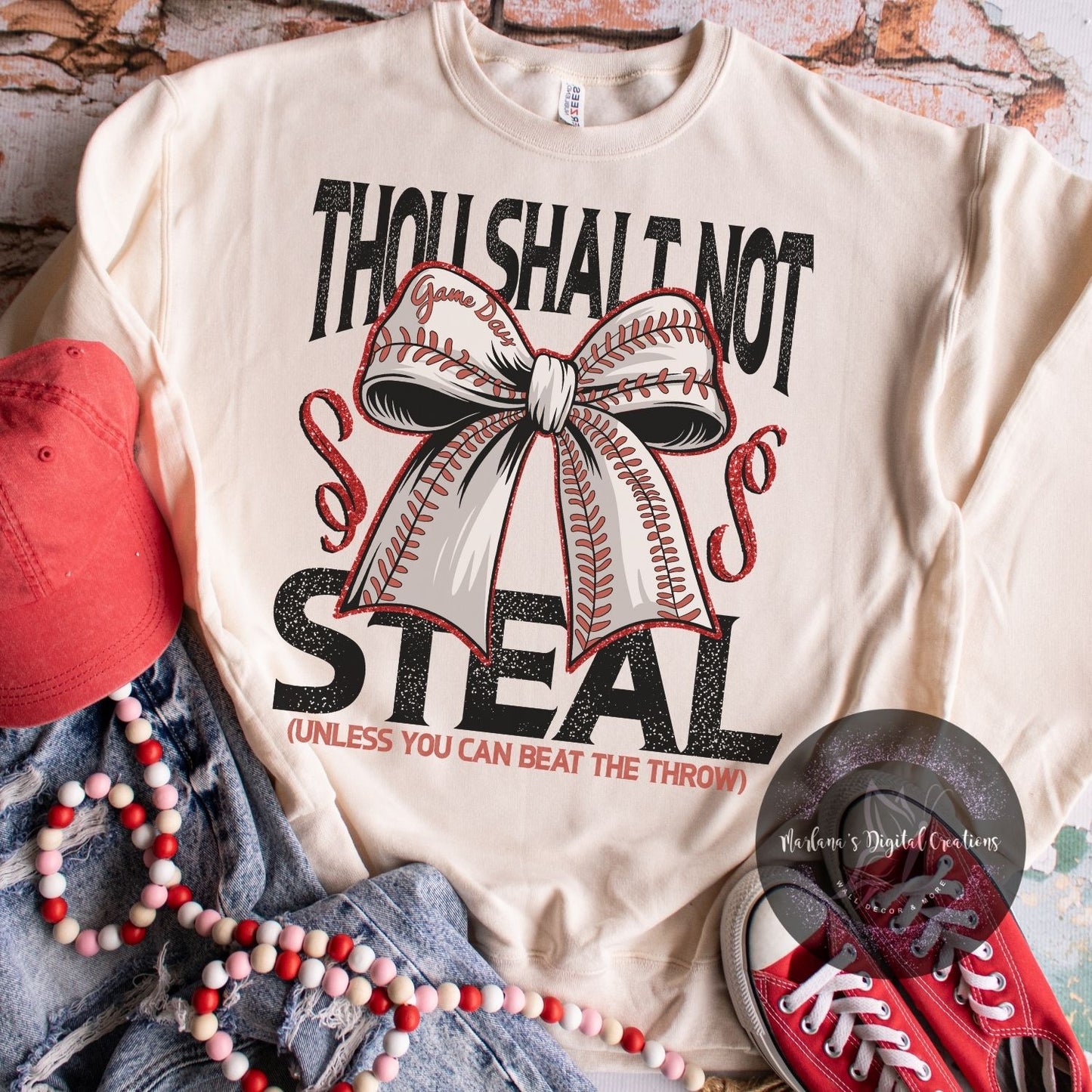 Thou Shalt Not Steal Baseball HMD