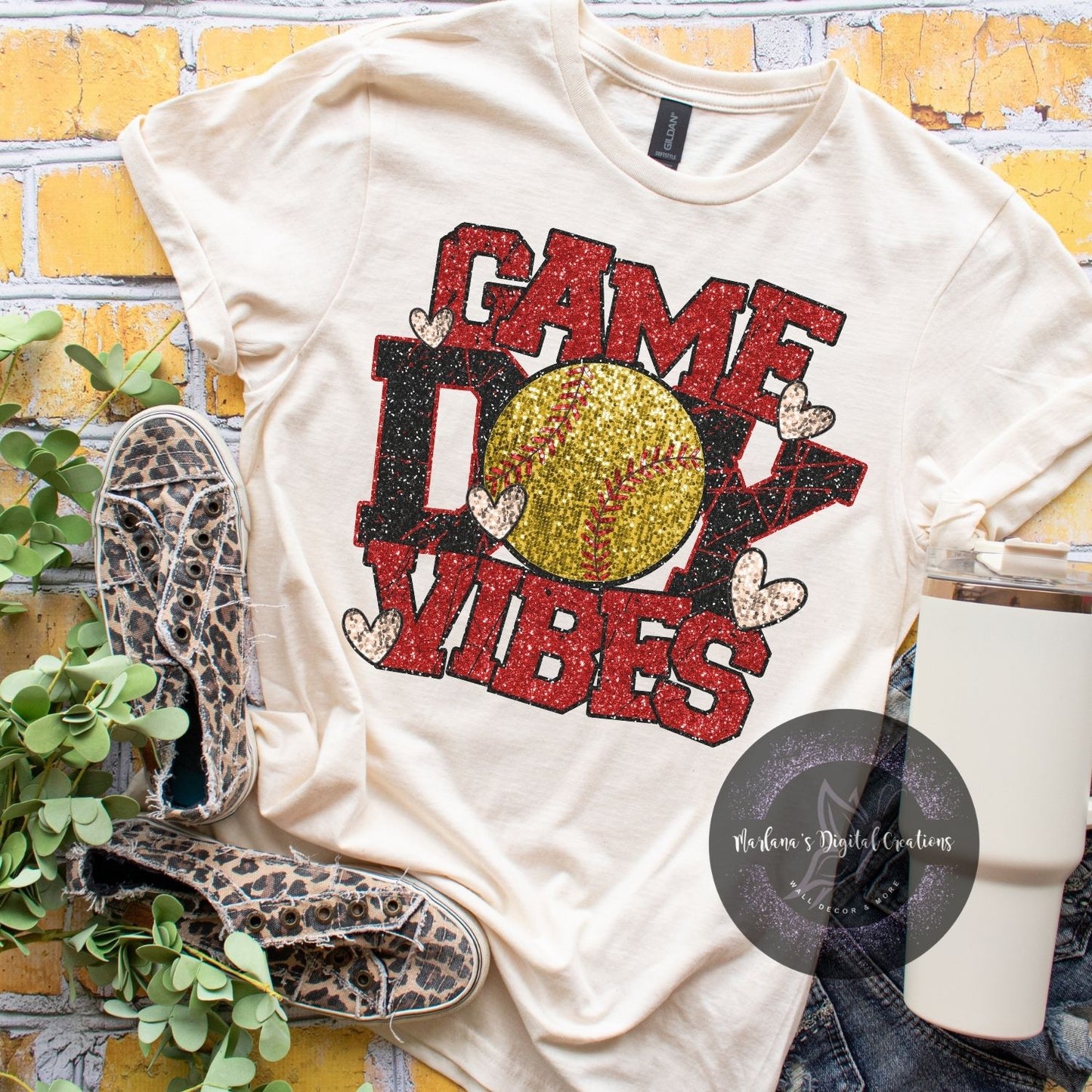 Game Day Vibes Softball HMD