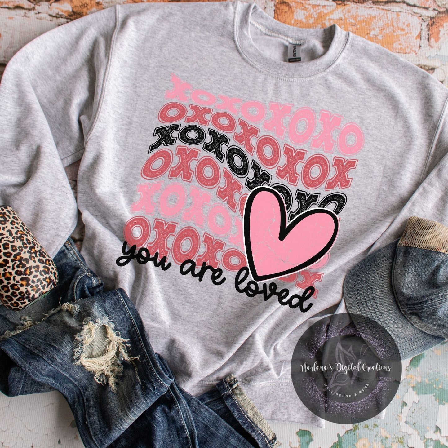 XOXOX You Are Loved HMD