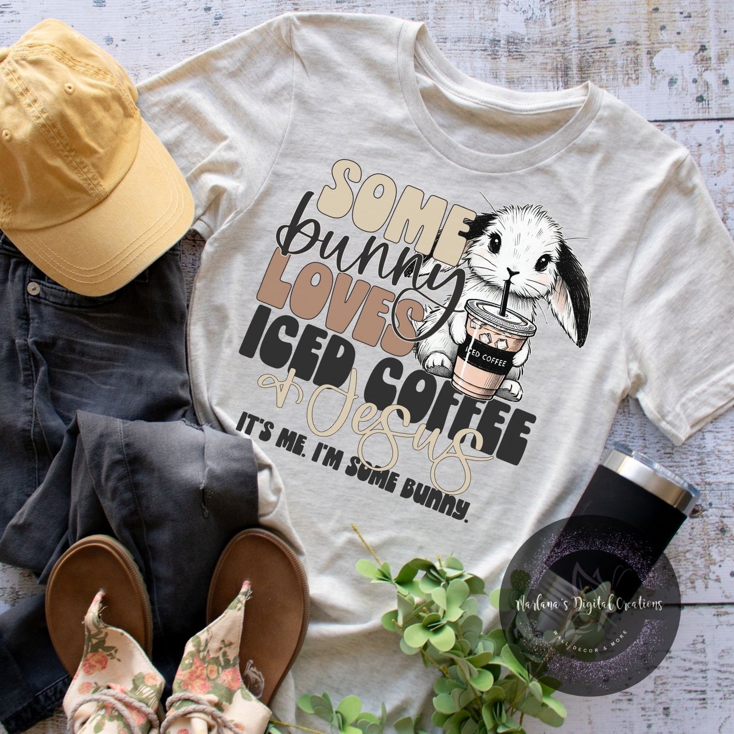 Some Bunny Loves Iced Coffee HMD