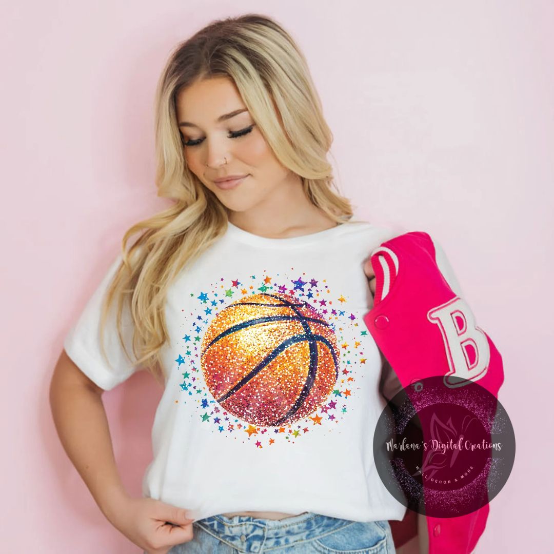 Glitter Basketball UNS