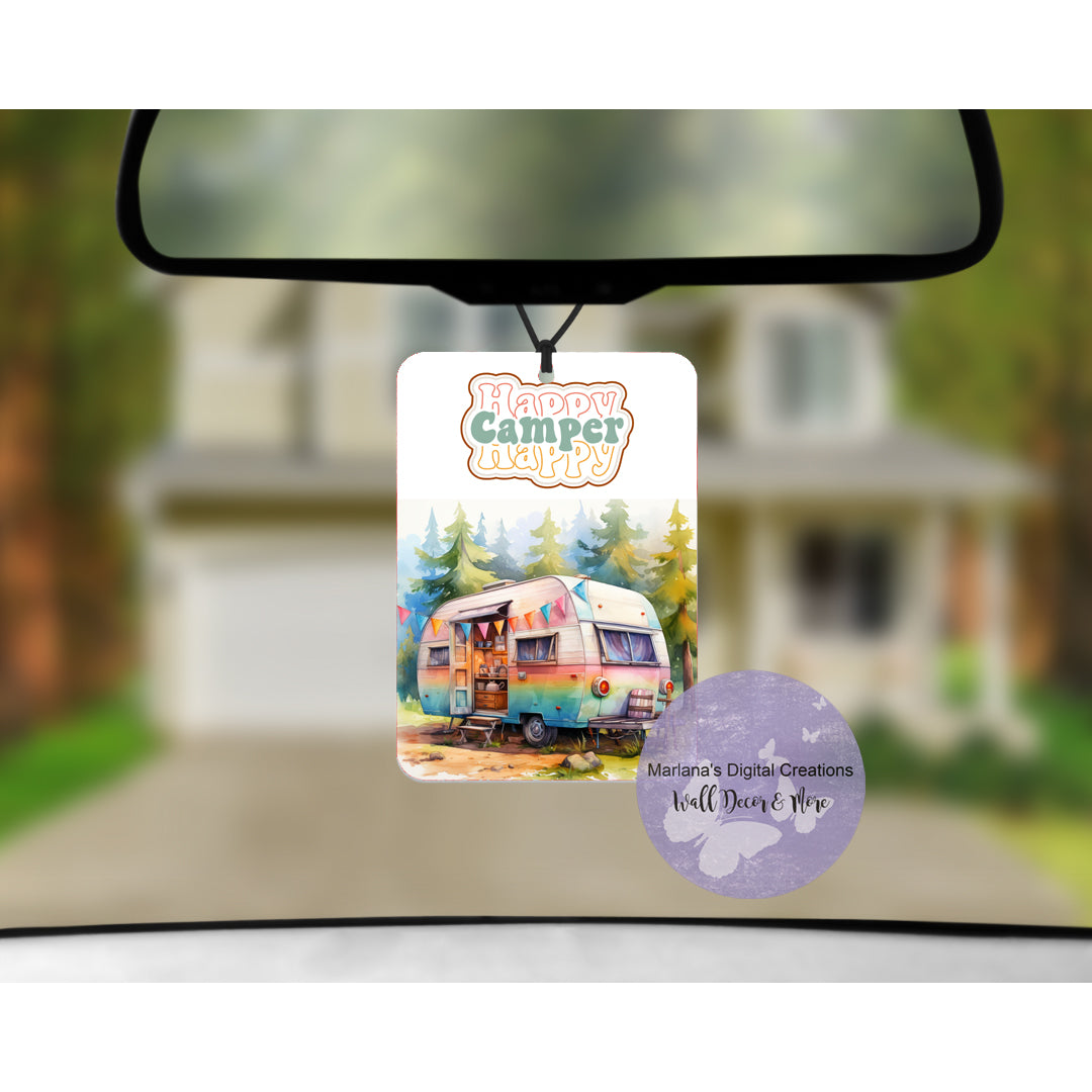 Happy Camper Car Freshener