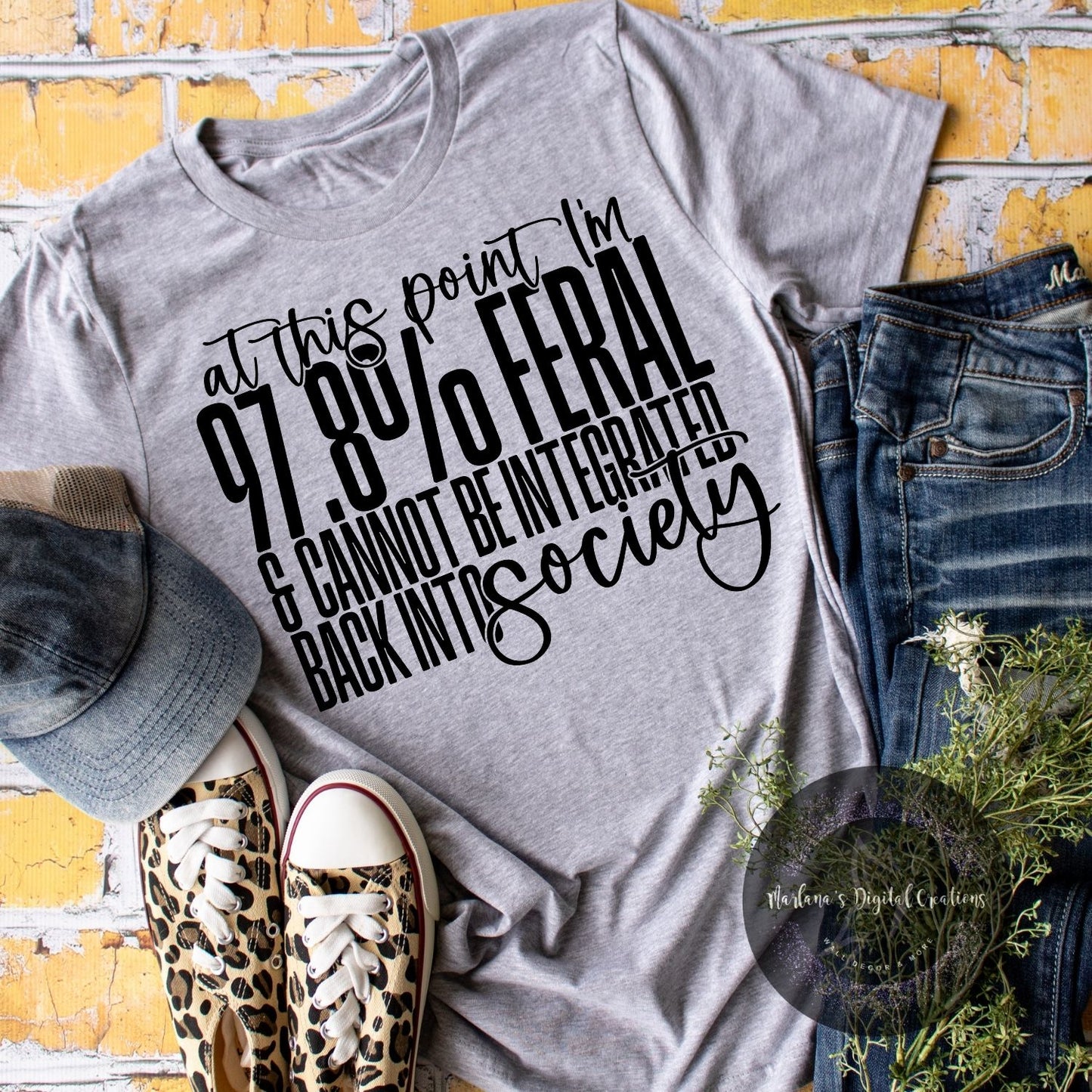 At This Point I'm 97.8% Feral HMD