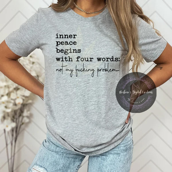 Inner Peace Begins With Four Words CPC