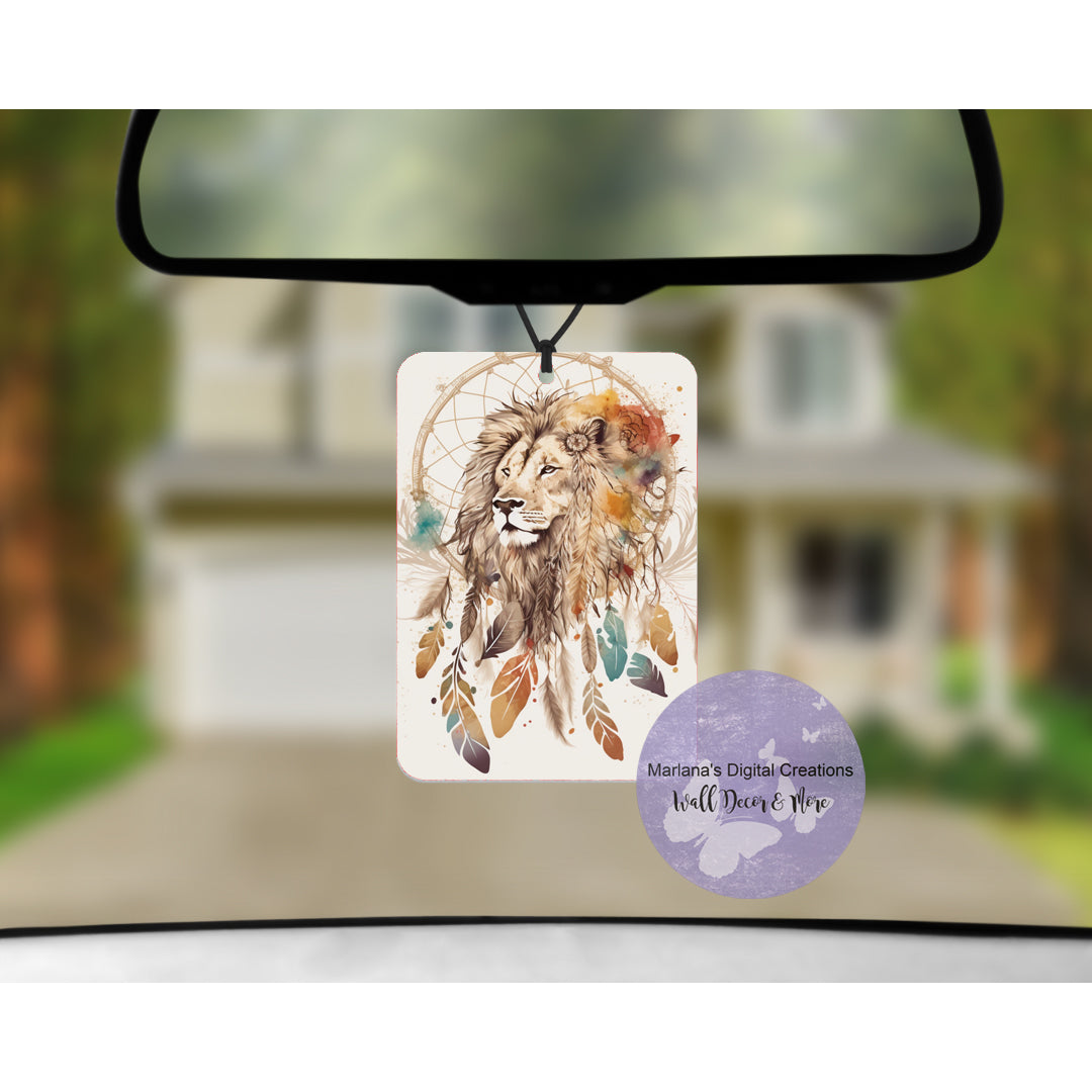 Lion Dream Catcher 81 Car Freshener