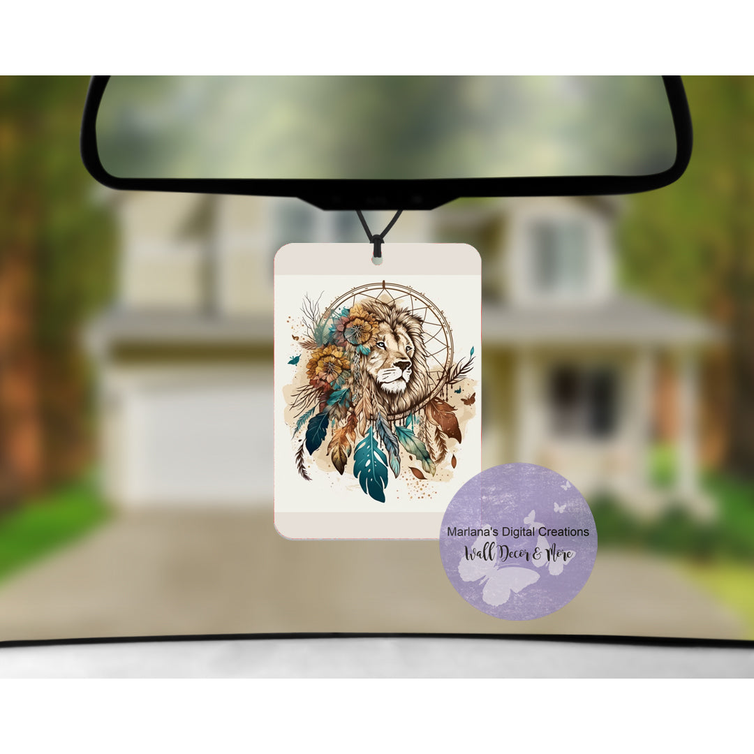 Lion Dream Catcher 82 Car Freshener
