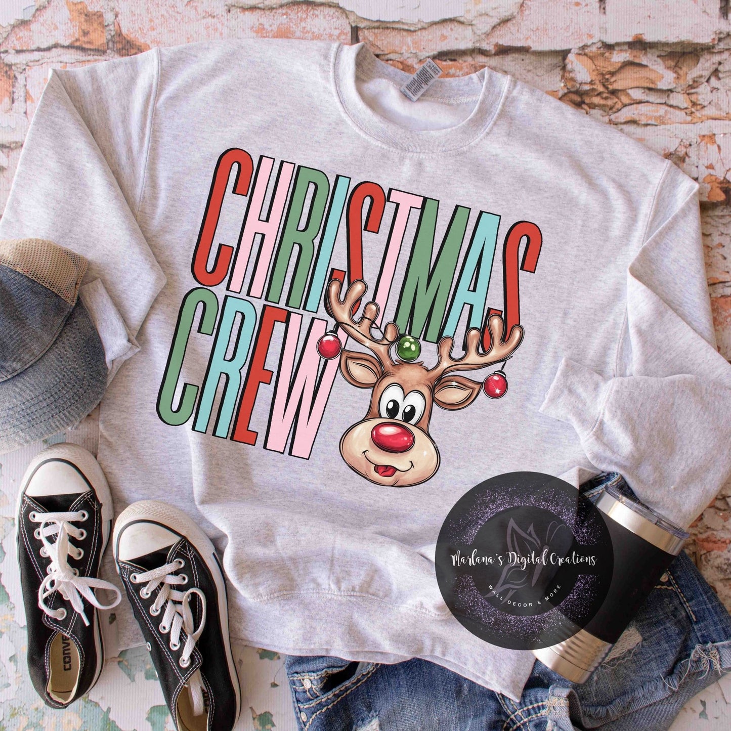 Christmas Crew Reindeer HMD