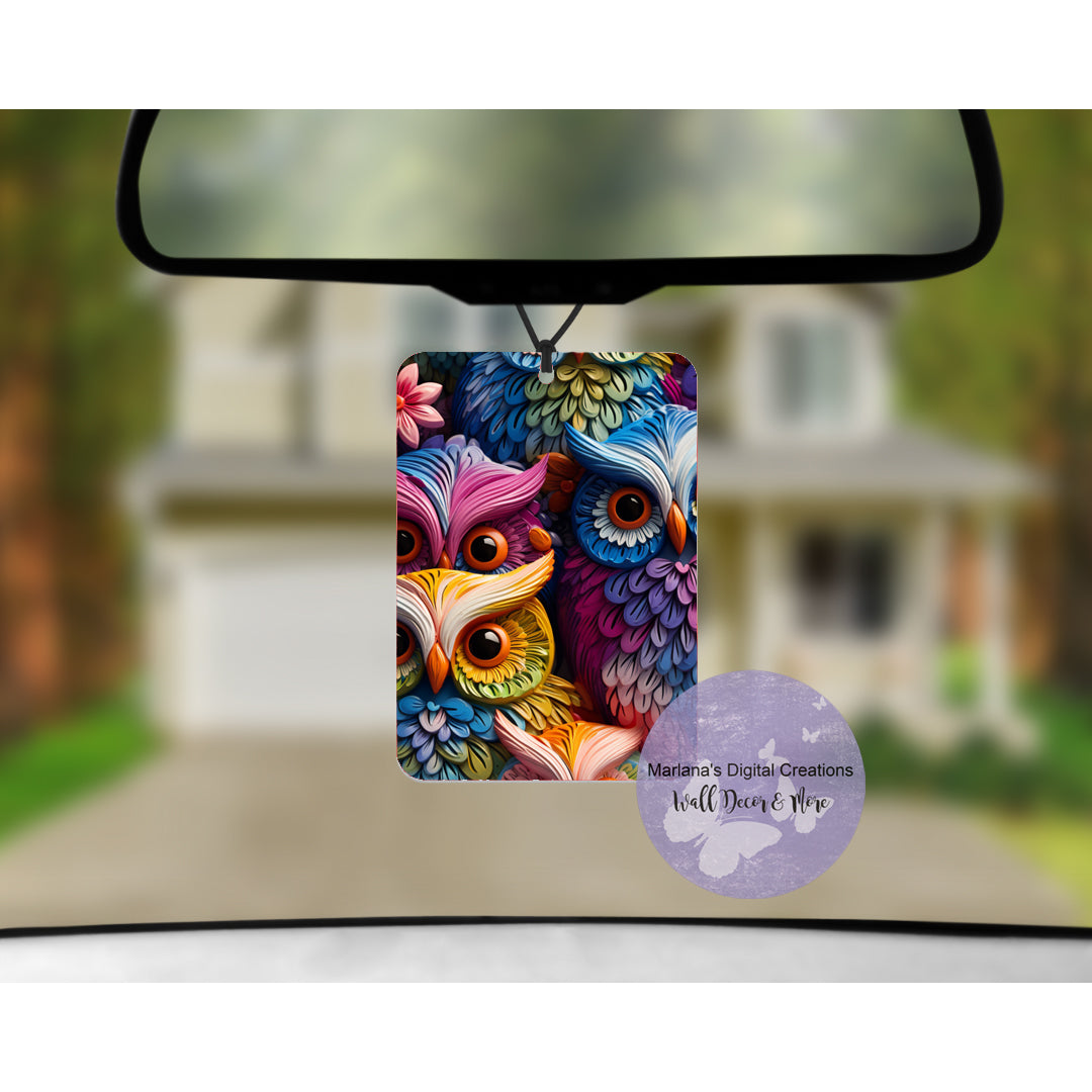 Owls 32 Car Freshener