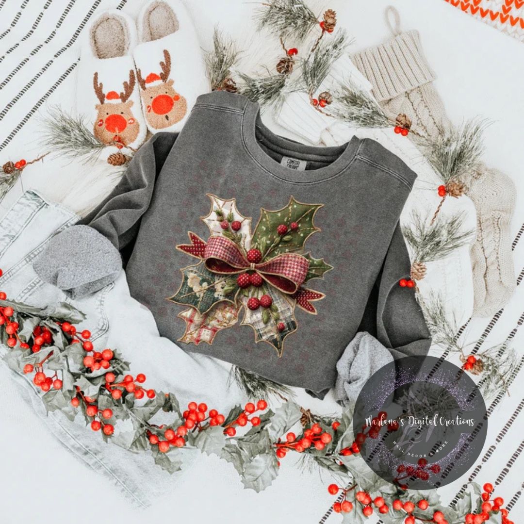 Patchwork Mistletoe CPC