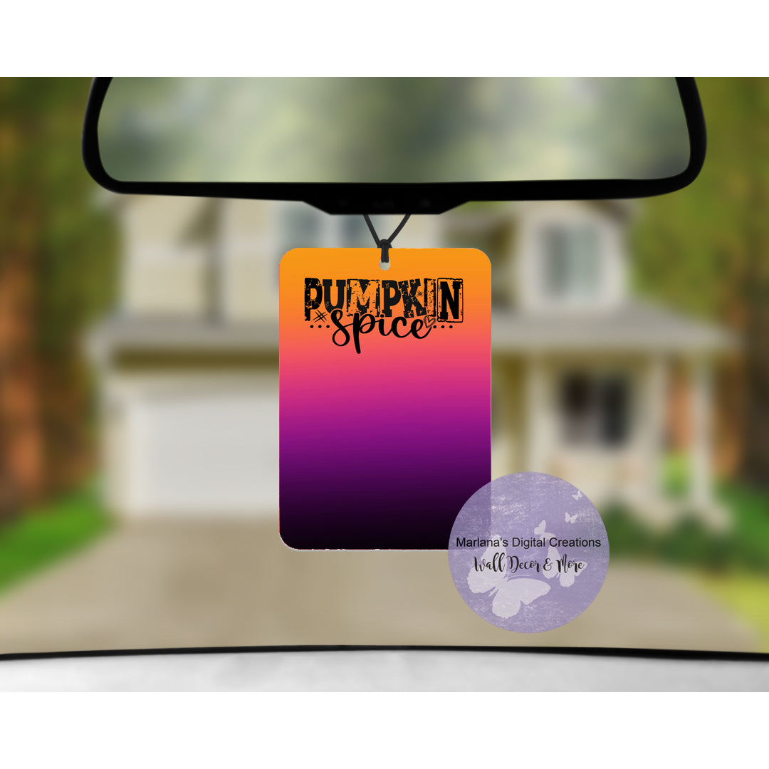 Pumpkin Spice 259 Car Freshener