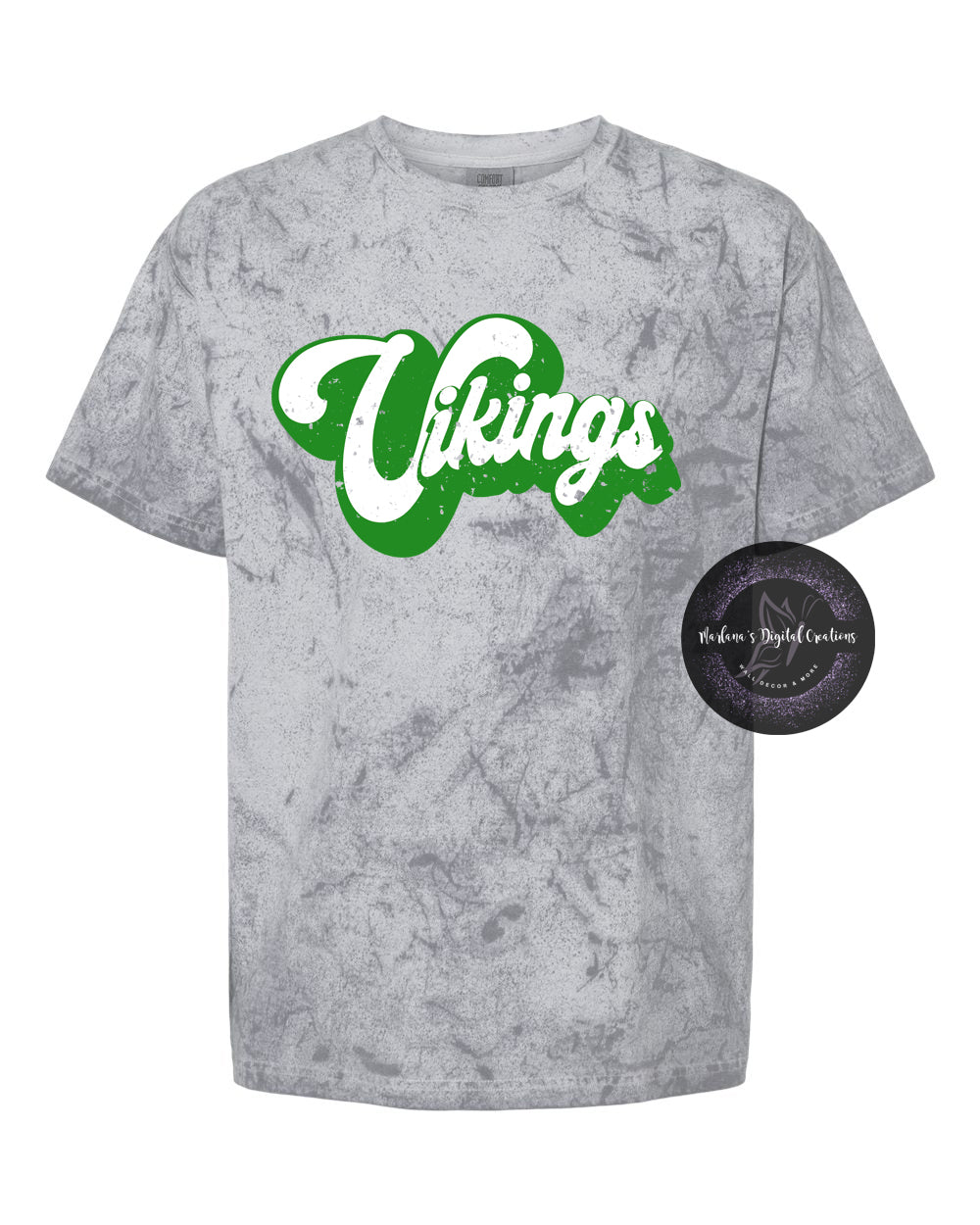 Retro Vikings Smoke Tshirt