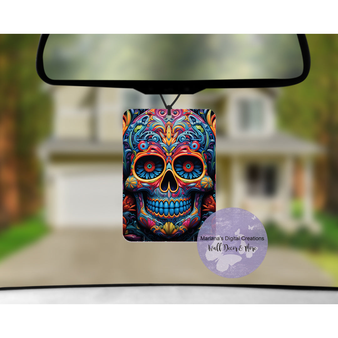 Skull 61 Car Freshener