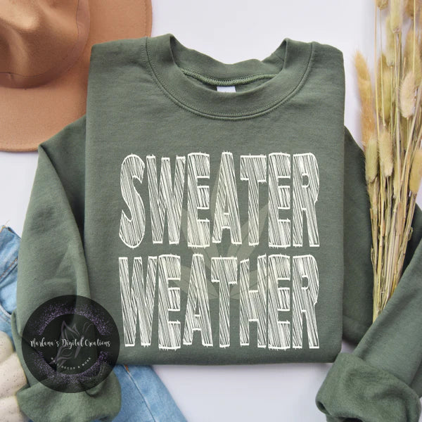 Sweater Weather Scribbles CPC