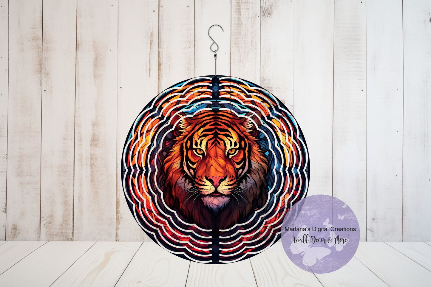 Tiger 195 - 6" Wind Spinner