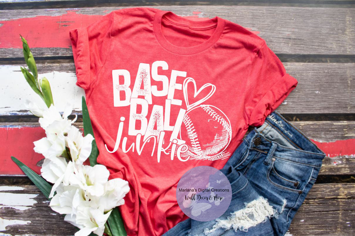 Baseball Junkie HMD - Screen Print