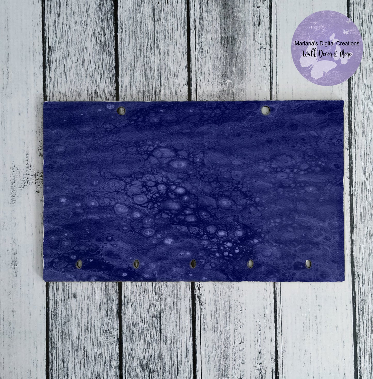 Deep Blue Fluid Key Rack