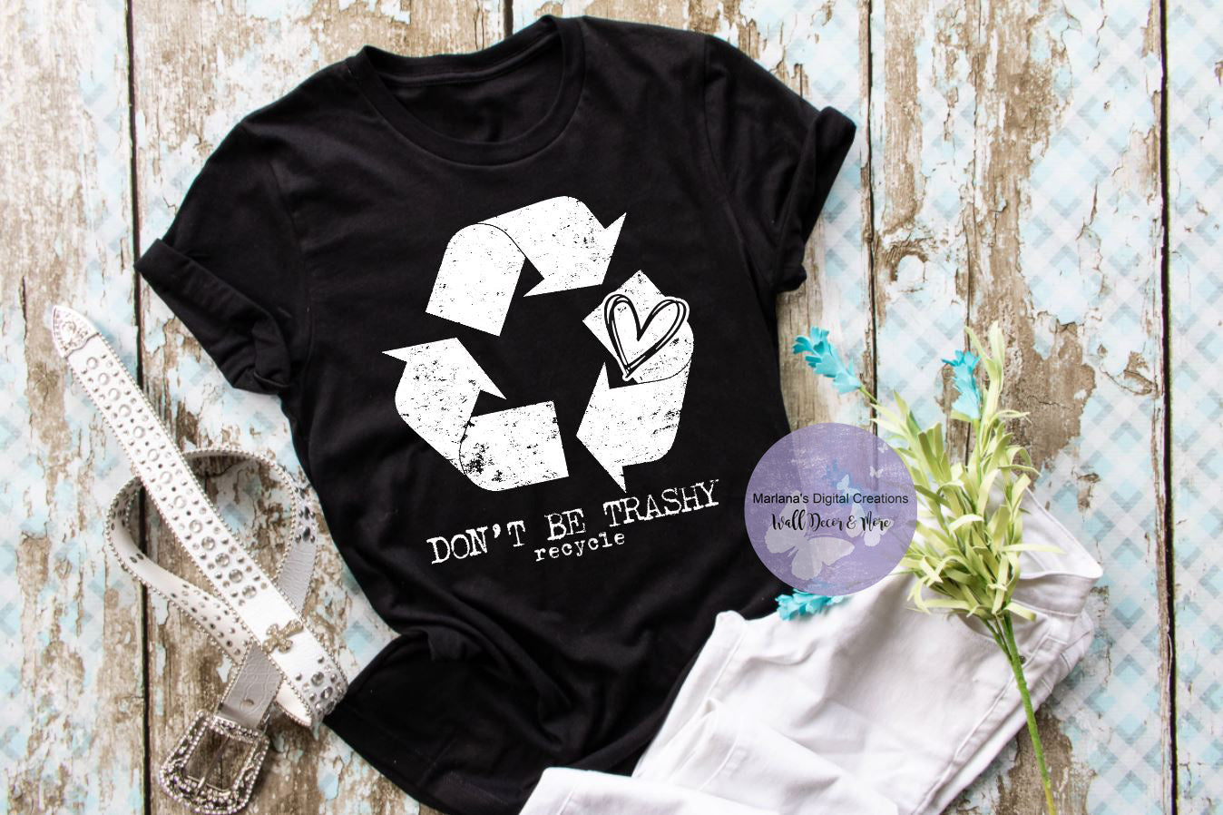 Don't Be Trashy HMD - Screen Print