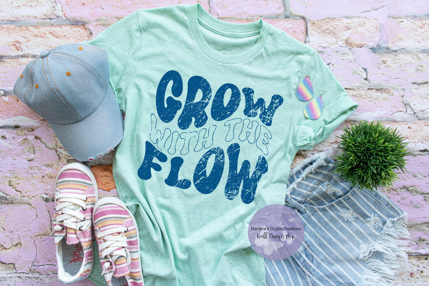 Grow With The Flow HMD - Screen Print