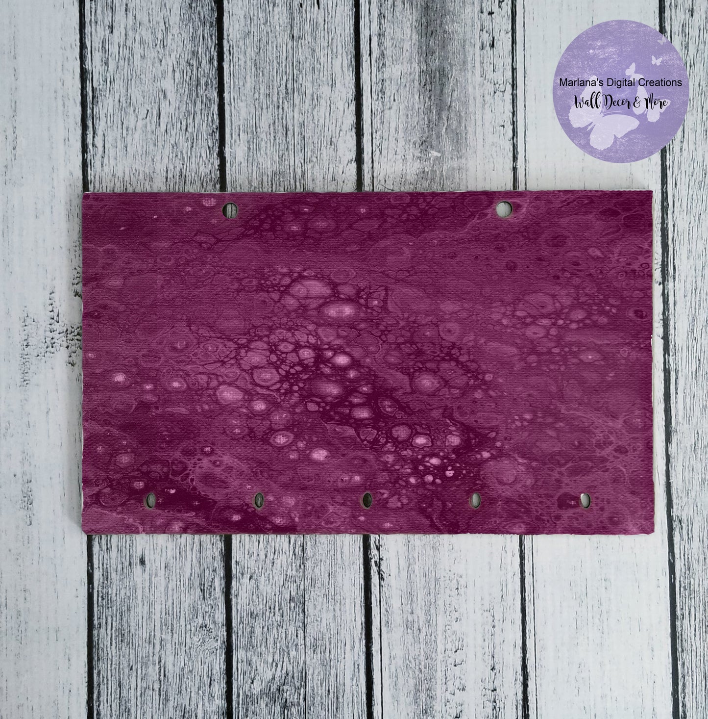 Magenta Fluid Key Rack