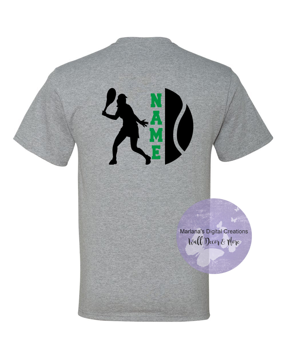 Grayling Tennis Personalized Unisex Tshirt Screen Print