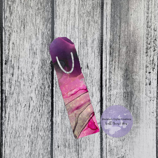 Alcohol Ink 4 Bookmark