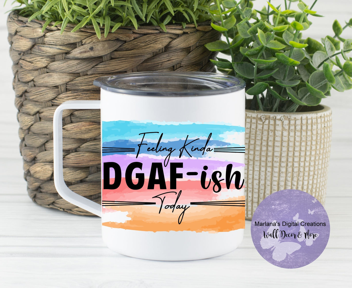 Feeling Kinda IDGAF-ish Today 14oz Townie Mug