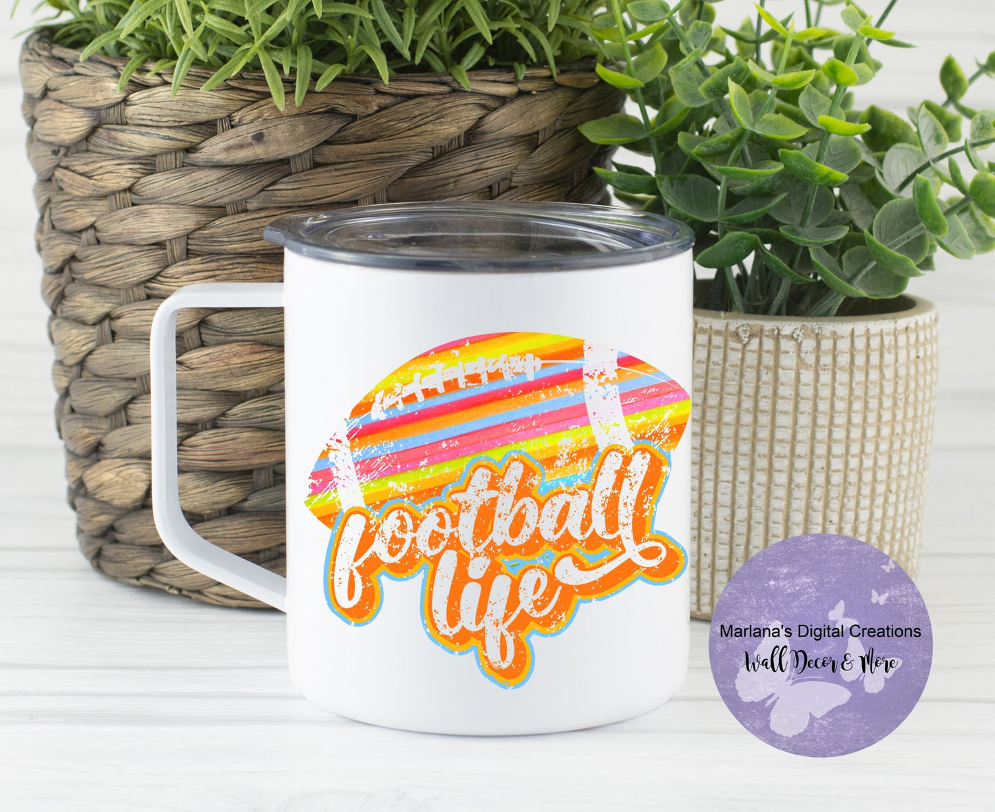 Football Life 14oz Townie Mug