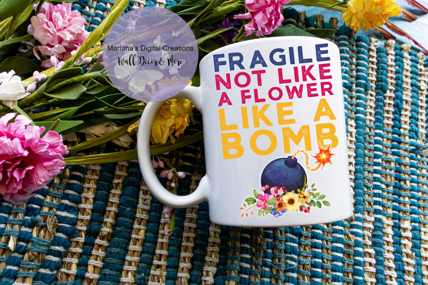 Fragile Like A Bomb - Mug