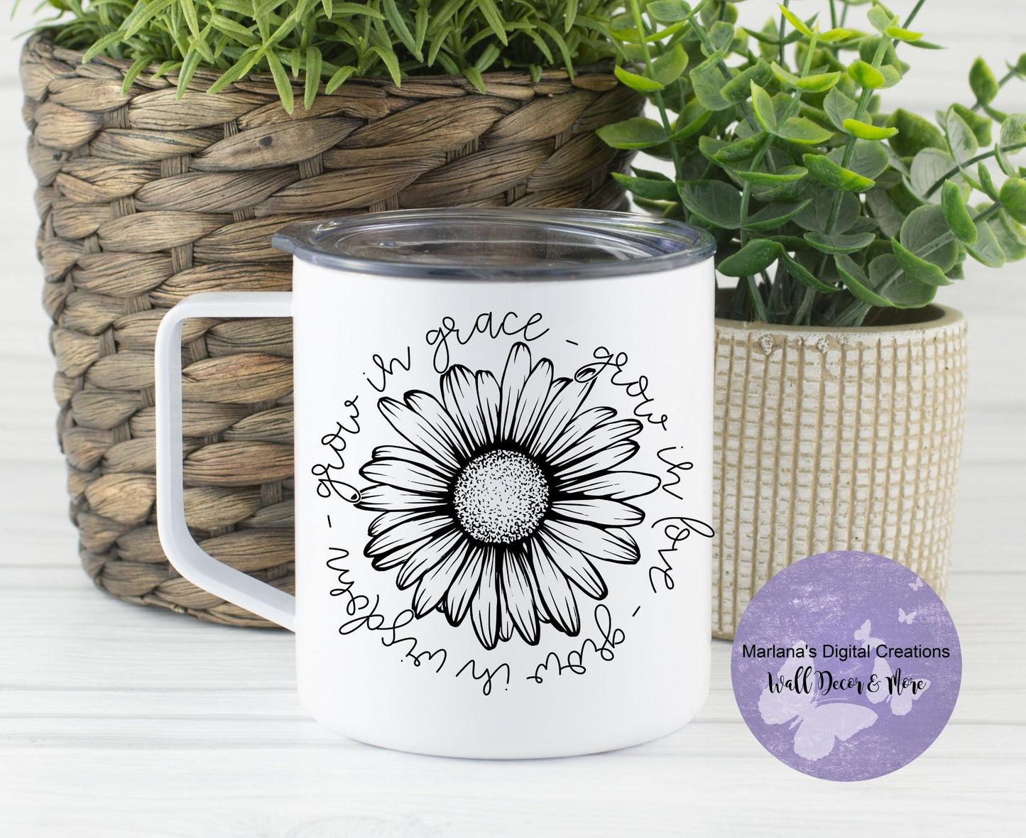 Grow In Grace 14oz Townie Mug