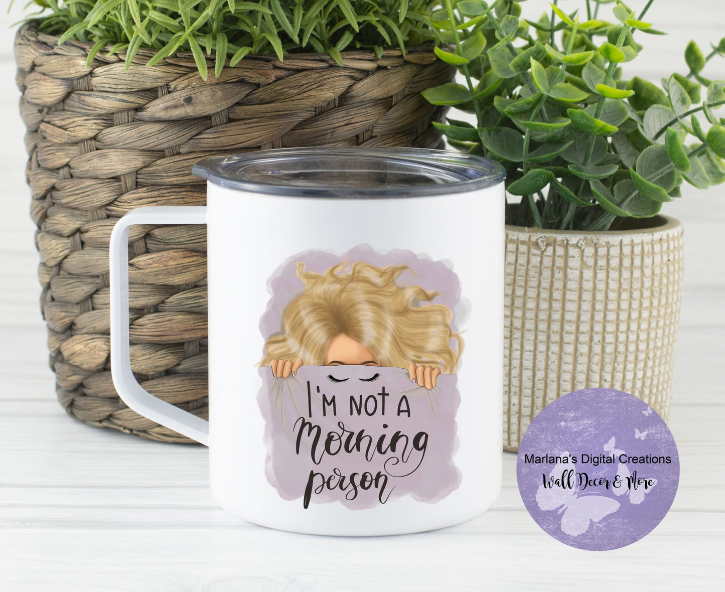 I'm Not A Morning Person 14oz Townie Mug